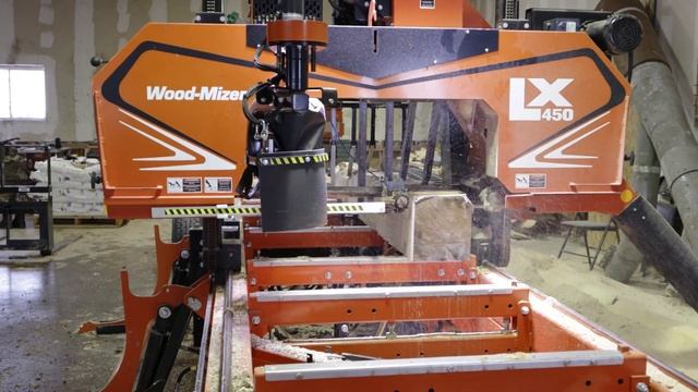 #7 Getting ahead on some Lumber on the Wood-Mizer LX450 смотреть онлайн