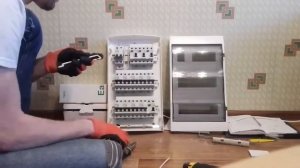 Распределительный щит, диф автомат, 2-ух полюсные автоматы schneider electric