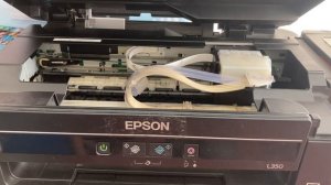 EPSON L350 HEAD CLEANING Without Computer