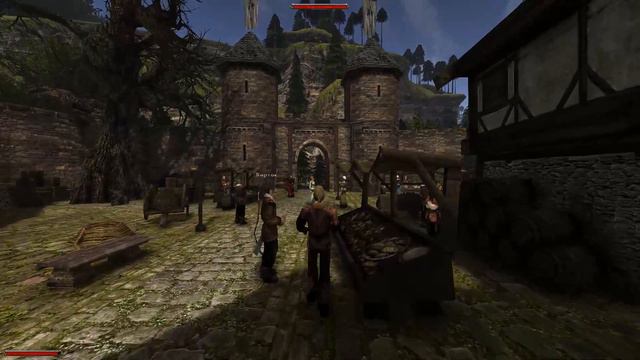 Готика 2 Ночь Ворона прохождение Лучником [2] смотреть онлайн