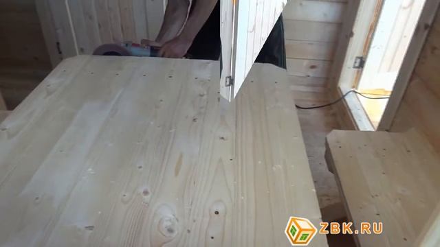 Готовая перевозная баня. Этапы строительства.