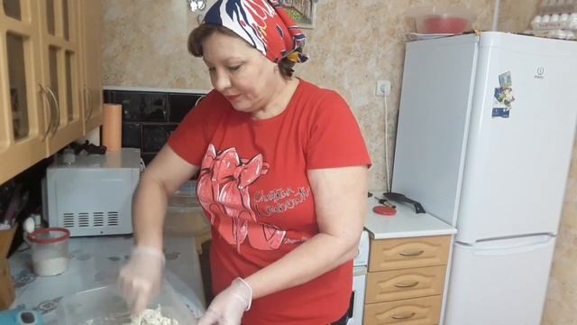 Вареники с соленым творогом #вареники #вареники с творогом
