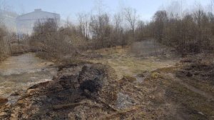 Кизел. Шахта имени Ленина в 2021-м году. (Место, где она располагалась)