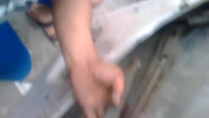 Установка стекла водительской двери