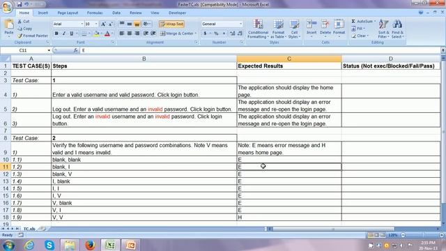 How To Write Test Cases In Manual Testing With Example - Test Cases For Login Page | Test cases-fas