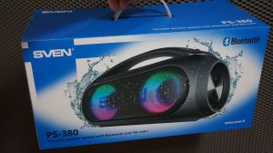 прослушка портативной акустической системы SVEN PS-380