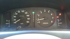 Обороты двигателя Toyota Corolla AE110 (ч.2)