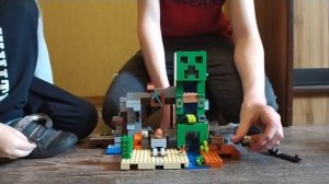 LEGO MINECRAFT| ЛЕГО МАЙНКРАФТ.ШАХТА КРИПЕРА| Creeper Mine.21155|ОБЗОР НАБОРА.