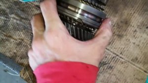 сборка вторичногго вала кпп 2110