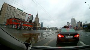 Покатушки по Центру Варшавы на новом авто