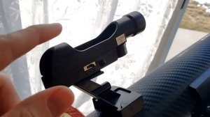 National Geographic CF700sm Telescope: Setup with Photo Adapter