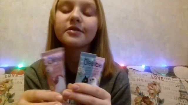 #распаковка #лайкнеглядя РАСПАКОВКА ПОСЫЛКИ ОТ ПОДПИСЧИЦЫ/КРЕМА КОШЕЧКИ 😺