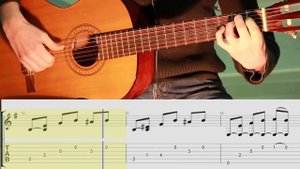 Etud no.13(op.100) Giuliani Mauro. Notes. Tabs. Джулиани Мауро Каприз. Tабы. Hоты