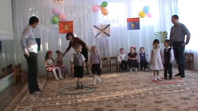 Детский утренник посвященный 23 февраля. Нижнекамск д/с колокольчик смотреть онлайн