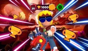 АПНУЛ 30 РАНГ НА БАСТЕРЕ! КАК АПНУТЬ 30 РАНГ НА БАСТЕРЕ! BRAWL STARS