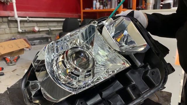Установка  BI LED линз на  Toyota Tundra|УЛУЧШАЕМ СВЕТ