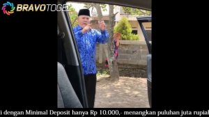 Viral Video 'Kiki Challenge' Pria Berbaju Batik Korpri