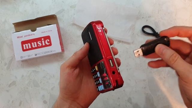 Портативная колонка fm-радиоприемник с AliExpress обзор смотреть онлайн