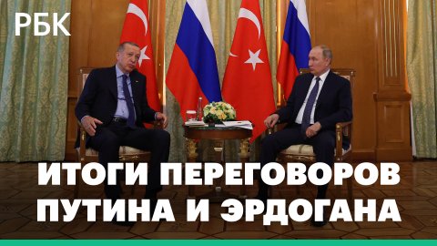 Путин и Эрдоган договорились о начале оплаты газа в рублях