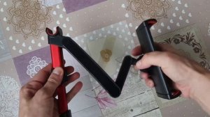 Держатель для смартфона и планшета на подголовник автомобиля. Распаковка, обзор