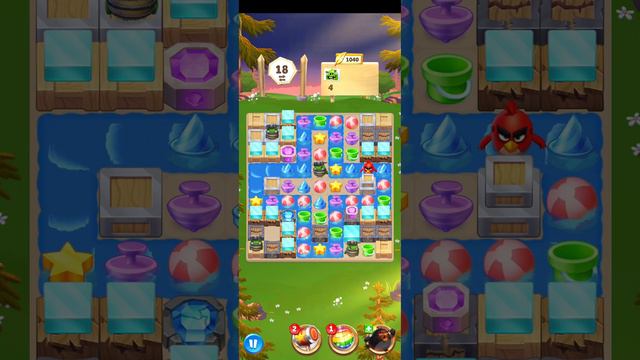 angrybird Match 3 S2 Ep37 Level 511 to 520 editing #nocopyright