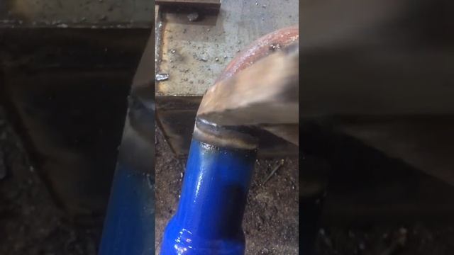 Шов трубы #сварка #weldingwork #welding #welding_creative #люблюсвоюработу #subscribe
