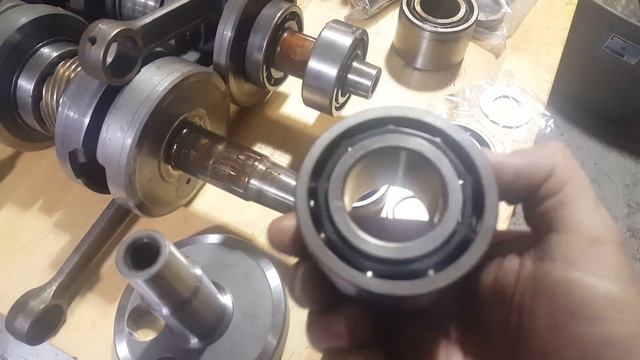 How to Polaris RMK 700 & 800 crankshaft wide bearing смотреть онлайн