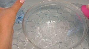 КАК СДЕЛАТЬ БЫСТРО ПРОЗРАЧНЫЙ СЛАЙМ С ДОБАВЛЕНИЕМ ГЛИЦЕРИНА. (clear slime)