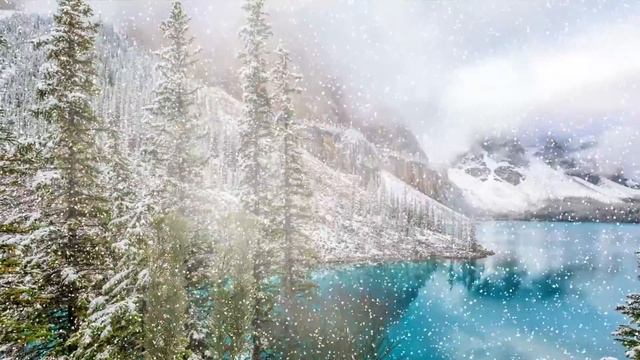 ЗВУК СНЕГА 30 минут падающего снега для хорошего СНА смотреть онлайн