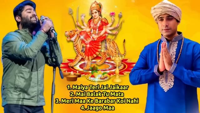 Arijit Singh & Jubin Nautiyal New Bhakti Songs 2022 Jukebox | Jubin And Arijit Mata Rani Bhajans Ne смотреть онлайн