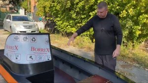 Одноконсольная лодка из пнд