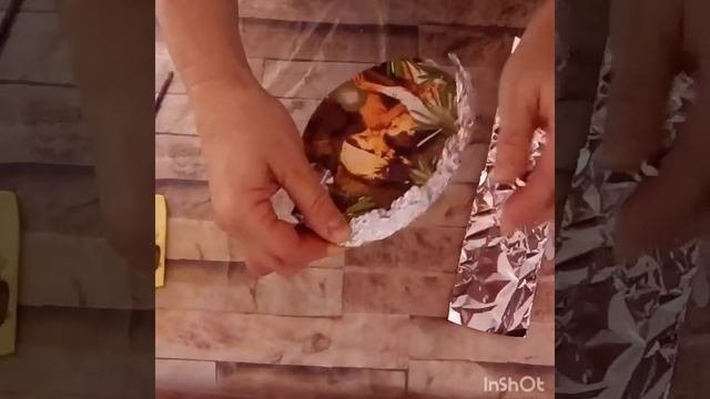 Новогодние подвески из мусора/декупаж/ поделки/переделки/картон/соленое тесто/новогодний декор/