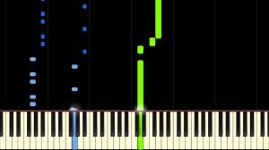 GORILLAZ - TRANZ - Piano Tutorial