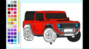 How to paint a jeep correctly / Как правильно раскрасить джип