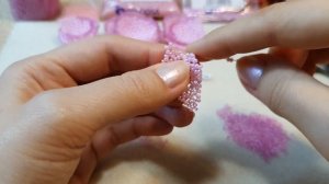 Beaded necklace with roses/Bead necklace/DIY necklace/Колье из бисера с розами/Колье/ЧАСТЬ 2