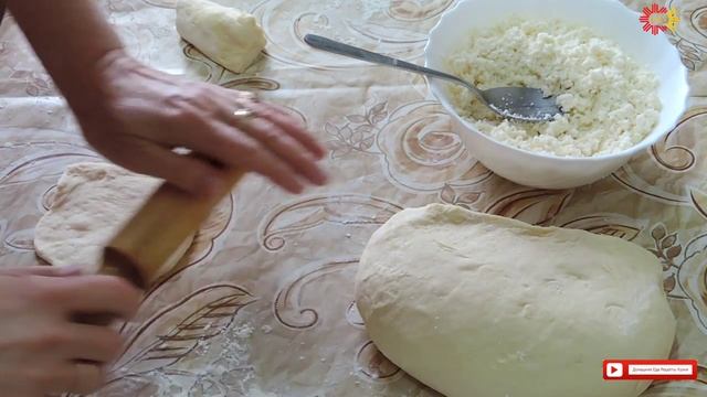 Ватрушки с творогом в духовке. Дрожжевое тесто сдобное.Домашняя еда Кухня Рецепты
