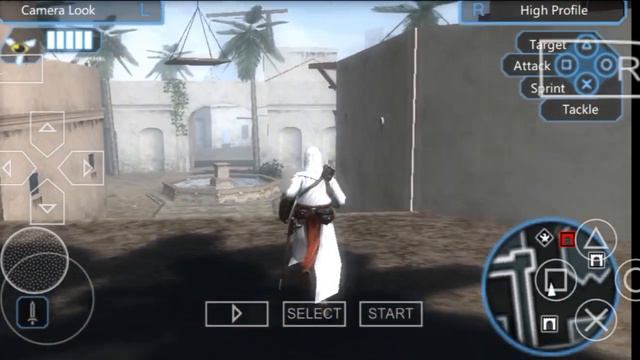 Assassin's Creed bloodlines PPSSPP escape buffavento castle gameplay walkthrough