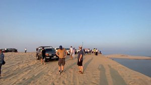 Дюны Катара, внутреннее море, Саудовская Аравия| Qatar's dunes, Inland Sea, Saudi Arabia