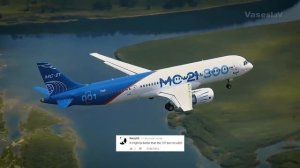 РОССИЙСКИЙ САМОЛЕТ МС-21 - Комментарии иностранцев