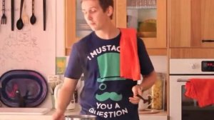 Паста с говядиной и грибами в сливочном соусе