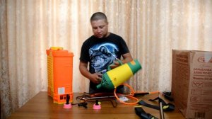 Электрический опрыскиватель с воздуходувкой."Шедевр" из Китая