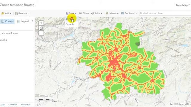 Comment monter un raster en KML sur arcgis online