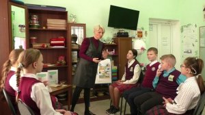 Фрагмент занятия "Жизнь всадника, скачущего впереди"