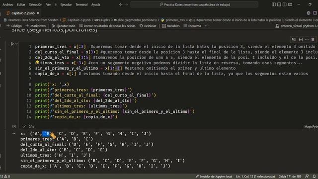 18.Capitulo 2 : Tuplas | Ciencia de datos desde cero con Python смотреть онлайн