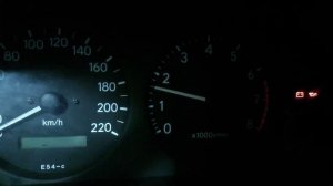 Изменение яркости подсветки приборов Toyota Corolla E110 рестаил