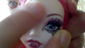 Как убрать желтые пятна на лице куклы