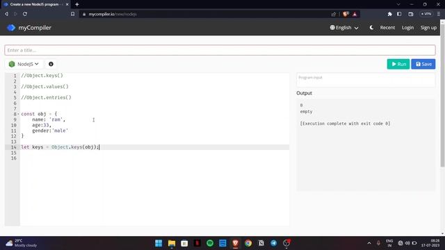 Understanding Object.keys, values & entries in JavaScript || JavaScript in Hindi || #javascript