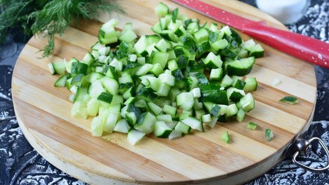 Диетическая окрошка без картошки