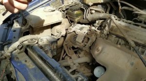 Ремонт и установка генератора  3S-fe двигателя, в кузове автомобиля SXM10.