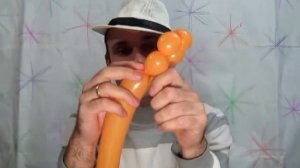 Цветок из одного шарика шдм аэродизайн ★ flower of a balloon